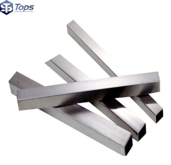 Titanium square tube