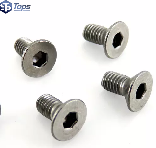 Titanium countersunk head hexagon screw picture