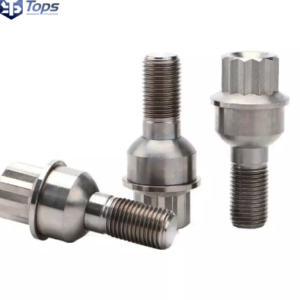 Titanium alloy hub screws