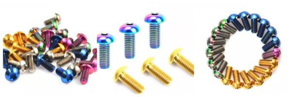 Titanium Alloy Half Round Torx Head Screws